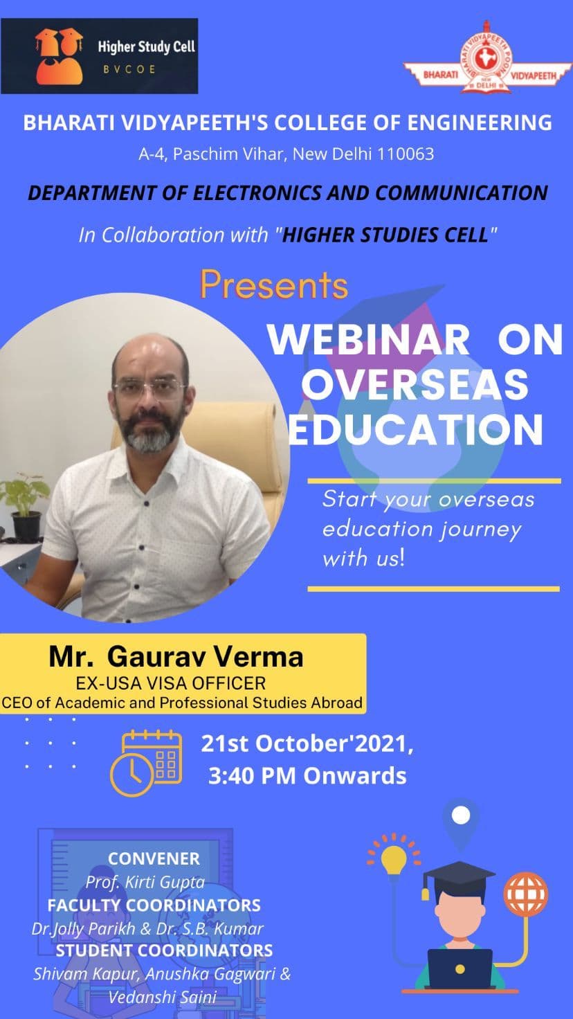 Webinar on Overseas Education